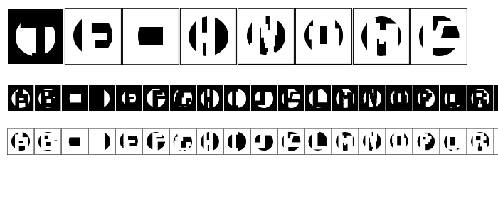 TechnoMK font