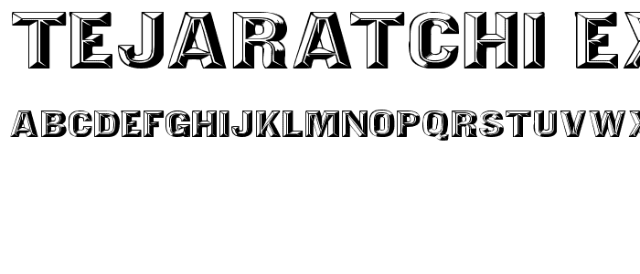 Tejaratchi Ex Lefti font