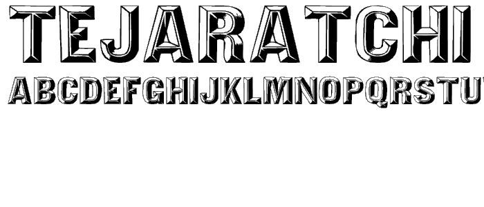 Tejaratchi Wd font