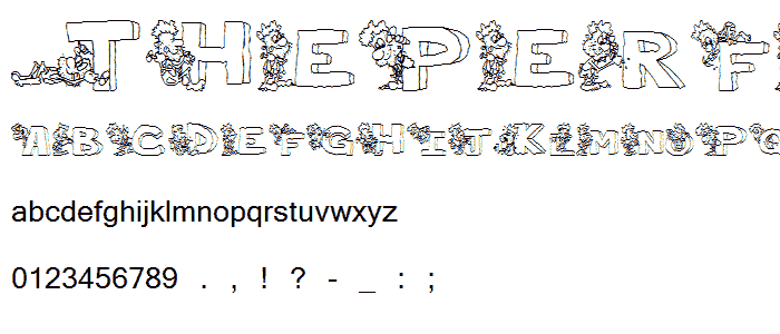 ThePerfectMan font