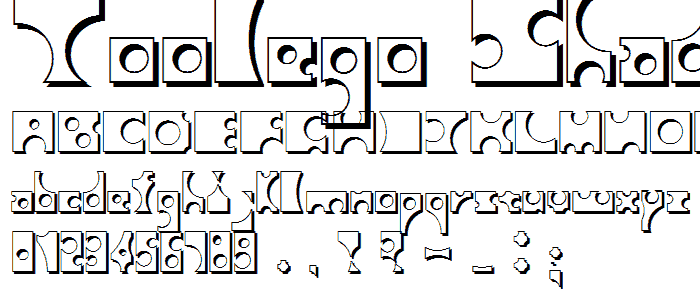 Toolego Shadow font