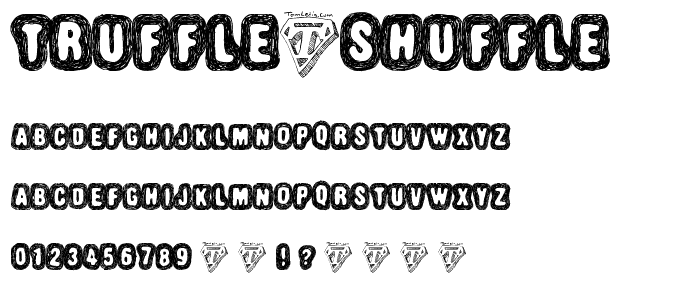 Truffle-Shuffle font