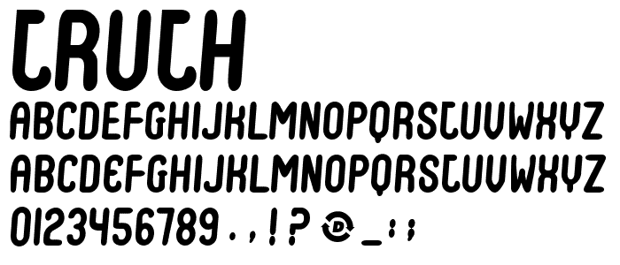 Truth font
