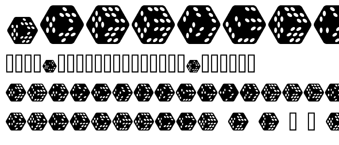 TumblinDiceJ font