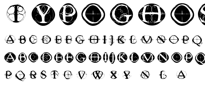 TypoGhosts font