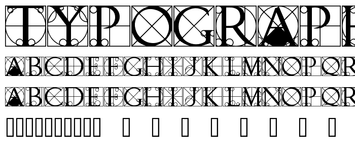 TypographerCapsSSK font
