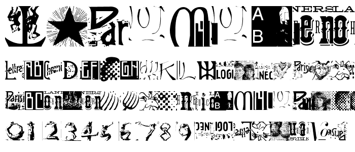 Typomolecule font
