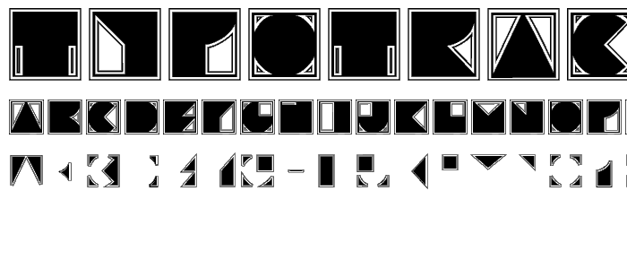 Typotraces-Cinque font