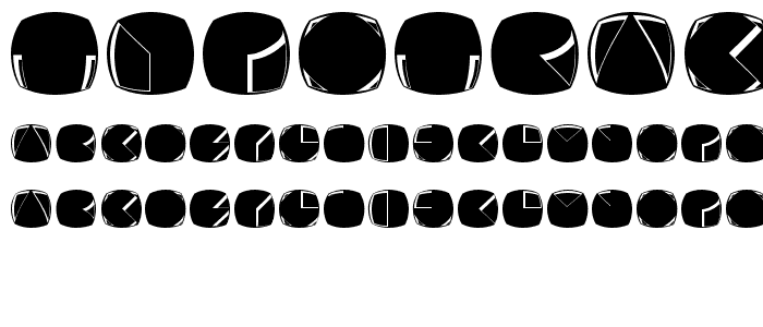 Typotraces-Zwo font