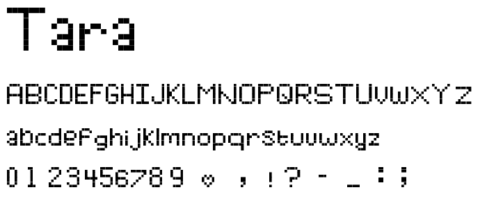 tara font