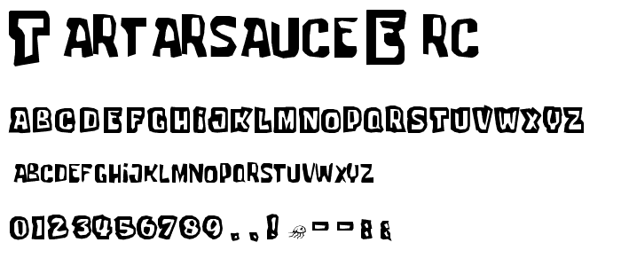 tartarsauce_erc font