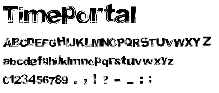 timeportal font