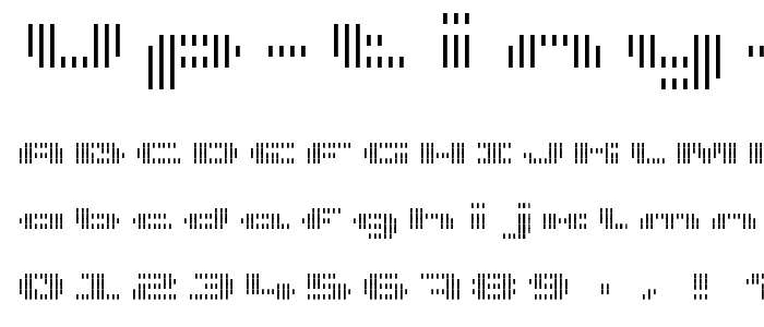 UP Tiny lcd four 8 decoV Light font