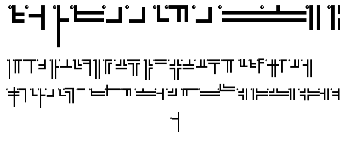 UmDieEckePlus font
