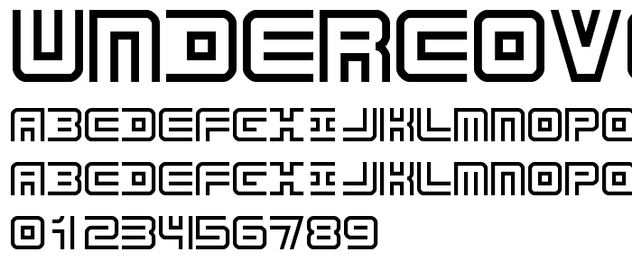 Undercover font
