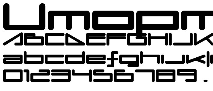 umopMedium font