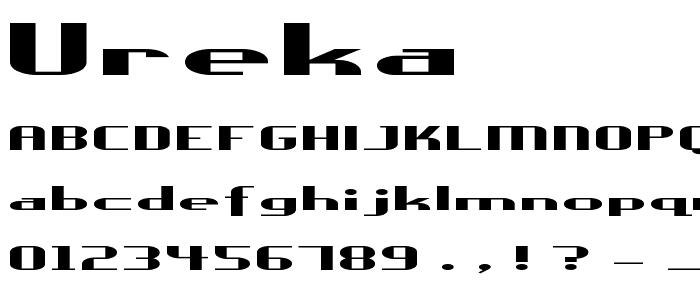 ureka font