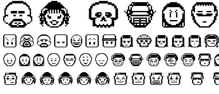 V5 Pixelpals font