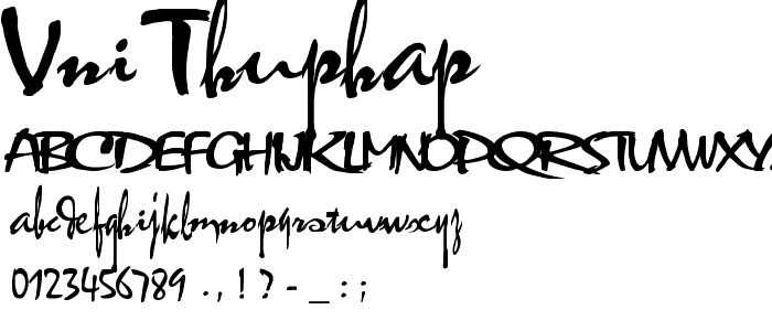 VNI-Thuphap font