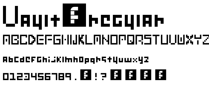 Vault Regular font