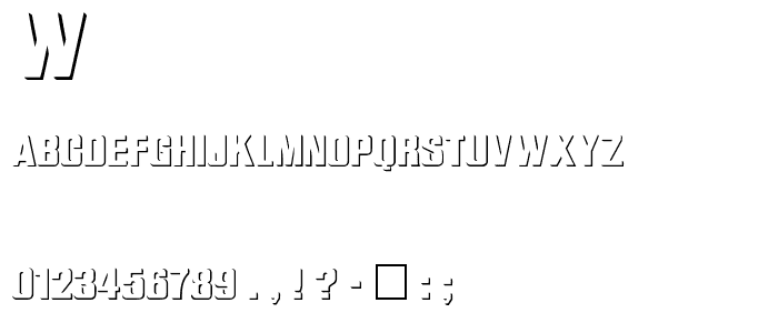 WhatARelief font
