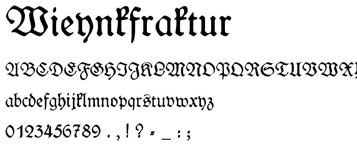 WieynkFraktur font