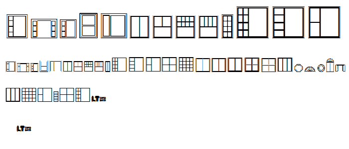 Windows LT font