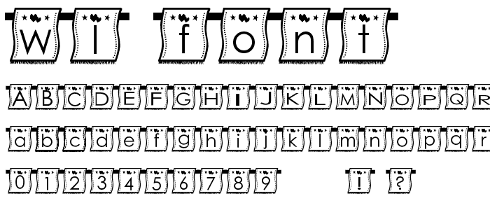 wl Font font