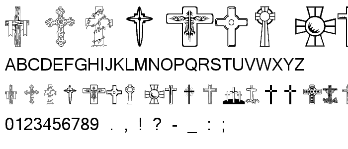 wmcrosses1 font