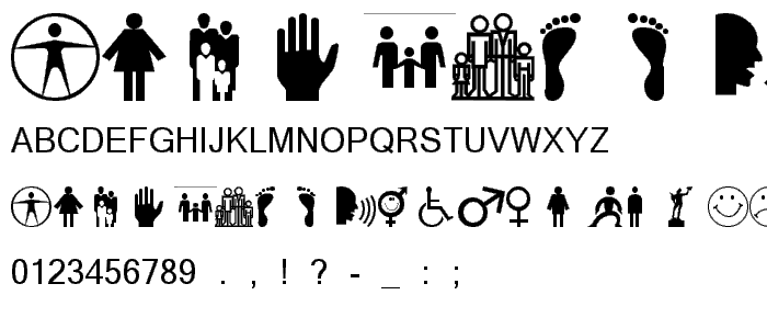 wmpeople1 font