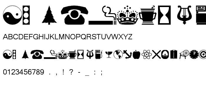 wmsymbols font