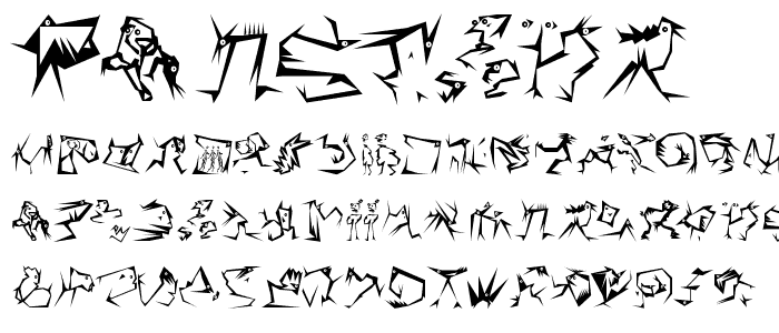 XamStern font