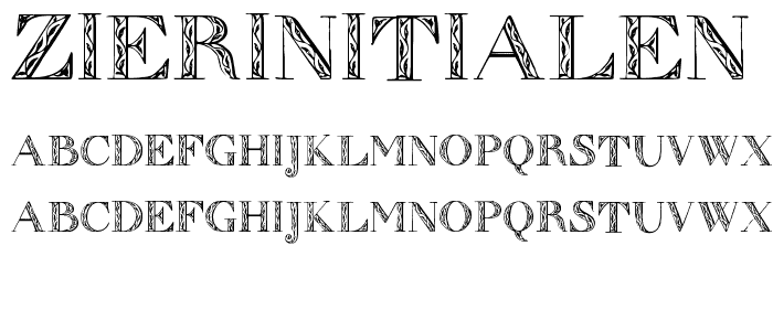 Zierinitialen1 font