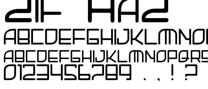 Zif-ha2 font