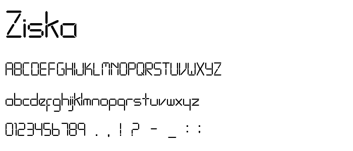 Ziska font