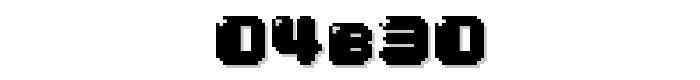 04b30 font