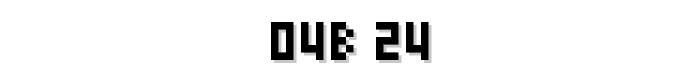 04b_24 font