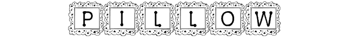 101%21%20Pillow font