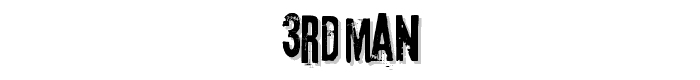 3rdMan font