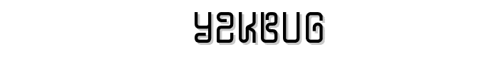 !Y2KBUG font