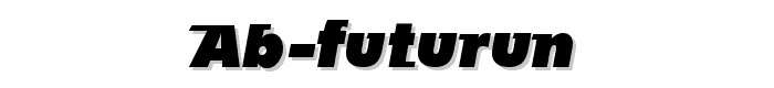 AB Futurun font