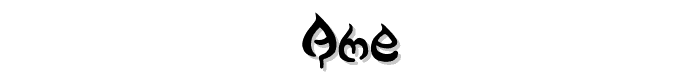 AME- font