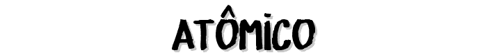 ATÔMICO font