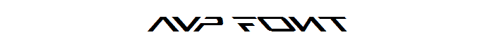 AVP font