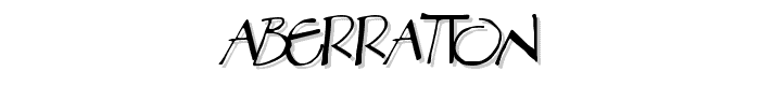 Aberration font