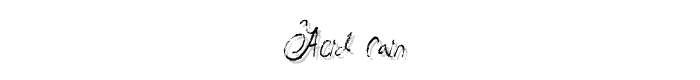 Acid%20Rain font