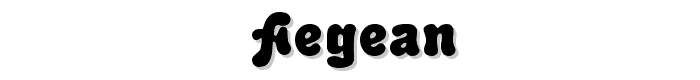 Aegean font