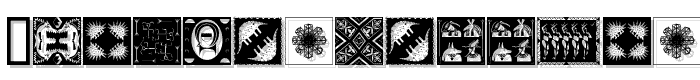 AfricanPattern font
