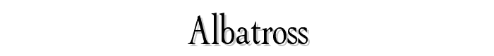 Albatross font