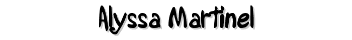 Alyssa%20Martinel font